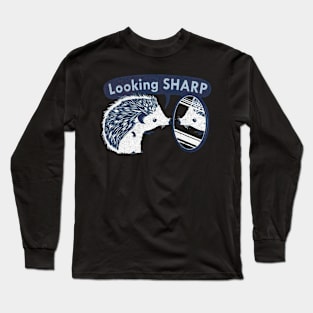 Looking Sharp hedgehogs Long Sleeve T-Shirt